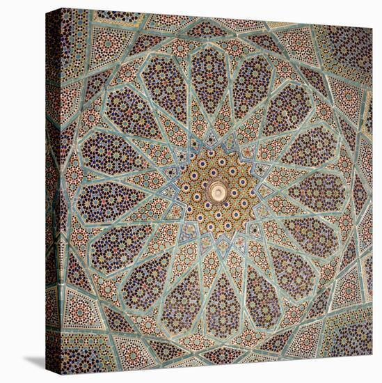 Detail of Interior of the Tomb of the Persian Poet Hafiz, Shiraz, Iran, Middle East-Robert Harding-Premier Image Canvas