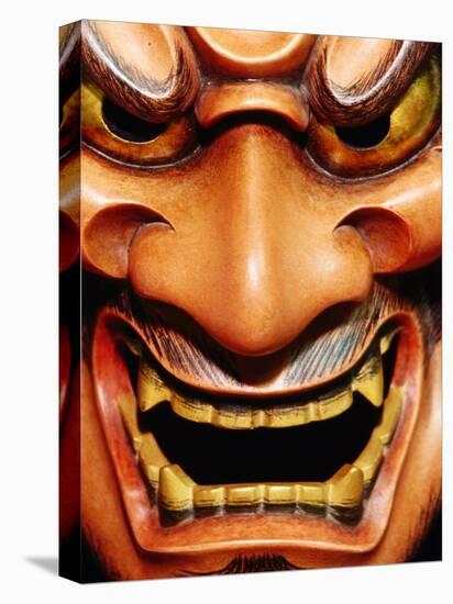 Detail of Noh Mask, Kyoto, Japan-Frank Carter-Premier Image Canvas