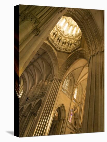 Detail of Octagonal Lantern Tower, Notre Dame Cathedral, Coutances, Cotentin, Normandy, France-Guy Thouvenin-Premier Image Canvas