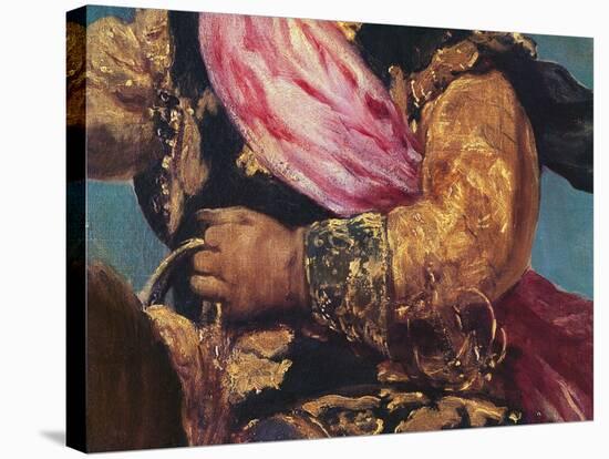 Detail of Prince Balthasar Carlos on Horseback, C.1635-36-Diego Velazquez-Premier Image Canvas