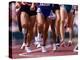 Detail of Runners Legs Competing in a Race-null-Premier Image Canvas