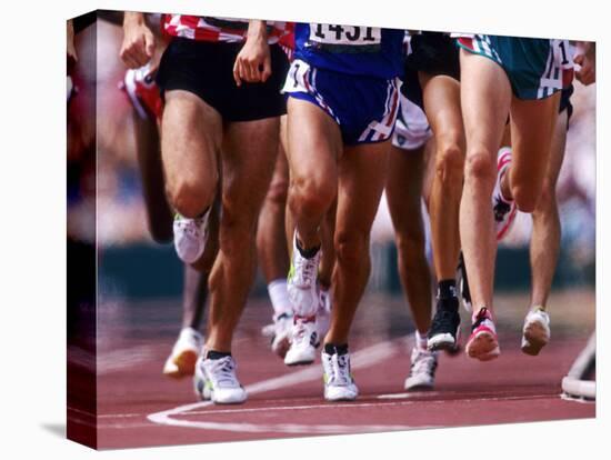 Detail of Runners Legs Competing in a Race-null-Premier Image Canvas