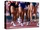 Detail of Runners Legs Competing in a Race-null-Premier Image Canvas