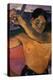 Detail of Tahitian Man from Man with an Axe-Paul Gauguin-Premier Image Canvas