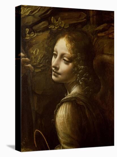 Detail of the Angel, from the Virgin of the Rocks-Leonardo da Vinci-Premier Image Canvas
