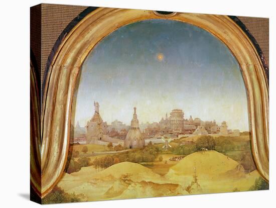 Detail of the Central Panel of the Adoration of the Magi, 1510 (Oil on Panel)-Hieronymus Bosch-Premier Image Canvas