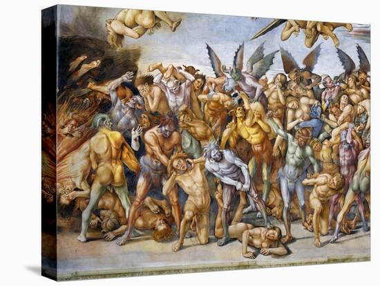 Detail of The Damned in Hell-Luca Signorelli-Premier Image Canvas