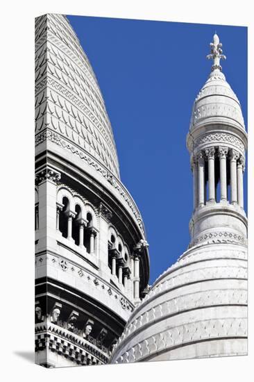 Detail of the Domes of the Sacre-Coeur Basilica, Montmartre, Paris, France-Julian Castle-Premier Image Canvas