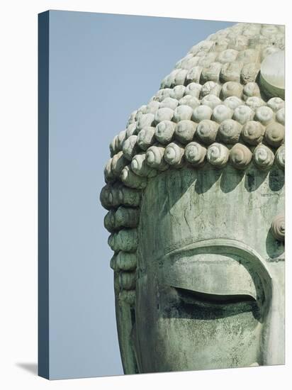 Detail of the Face of the Great Buddha of Kamakura-null-Premier Image Canvas