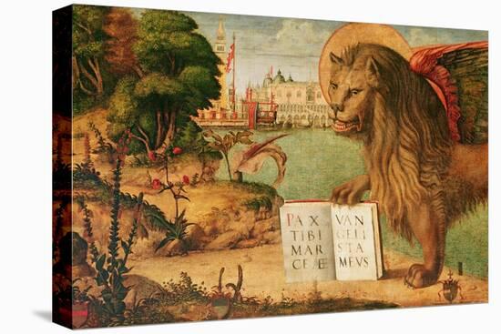 Detail of the Lion of St. Mark, 1516-Vittore Carpaccio-Premier Image Canvas