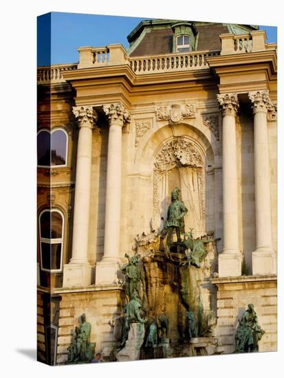 Detail of the Royal Palace, Budapest, Hungary-Prisma-Premier Image Canvas