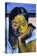 Detail of Woman from Te Faaturuma-Paul Gauguin-Premier Image Canvas