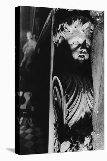 Detail on Fireplace, Castle Leslie, County Monaghan, Ireland-Simon Marsden-Premier Image Canvas