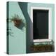 Detail: Window in Turquoise Wall-Mike Burton-Premier Image Canvas