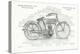 Detailed Specifications of the 1913 Sears Leader Auto-Cycle, 1913-American School-Premier Image Canvas