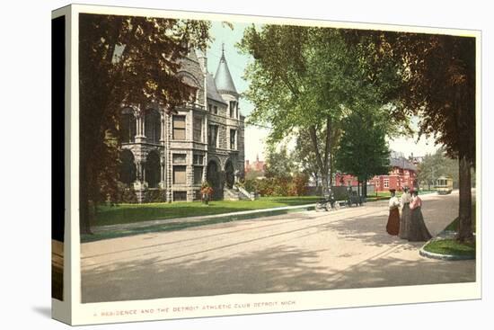 Detroit Athletic Club, Detroit, Michigan-null-Stretched Canvas