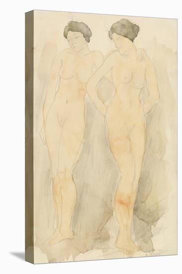 'Deux Figures Debout'-Auguste Rodin-Premier Image Canvas