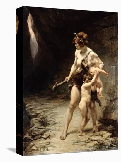 Deux Meres (Two Mothers), 1888-Leon-Maxime Faivre-Premier Image Canvas