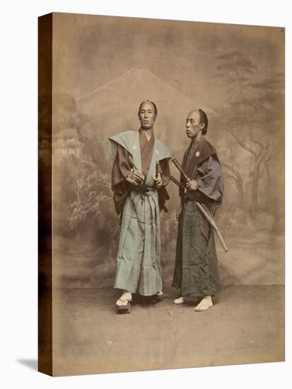 Deux samouraï-null-Premier Image Canvas