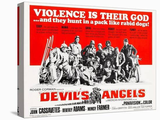 Devil's Angels, 1967-null-Stretched Canvas