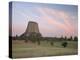 Devil's Tower at Sunset, Devil's Tower National Monument, Wyoming-James Hager-Premier Image Canvas