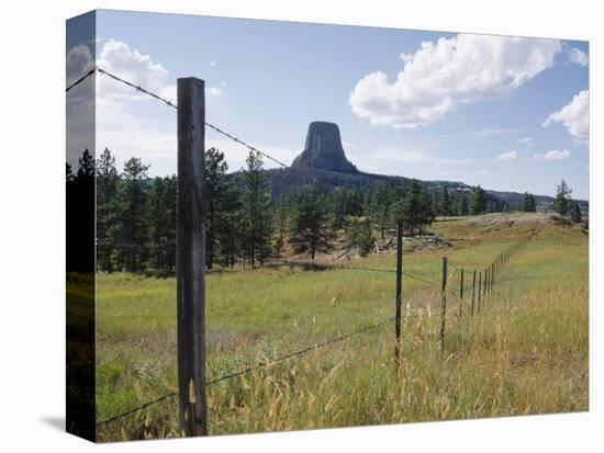 Devil's Tower National Monument, Wyoming, USA-Michael Snell-Premier Image Canvas