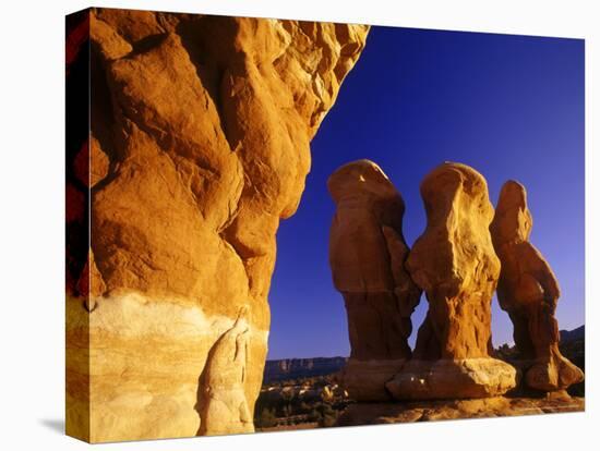 Devils Garden in the Grand Staircase Escalante, Utah, USA-Chuck Haney-Premier Image Canvas