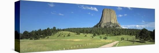 Devils Tower National Monument, Wyoming, USA-null-Premier Image Canvas