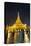 Devotees come to pray at Shwedagon Pagoda, Yangon (Rangoon), Myanmar (Burma), Asia-Alex Treadway-Premier Image Canvas