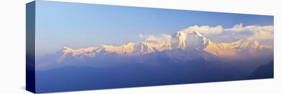 Dhaulagiri Himal Seen from Khopra, Annapurna Conservation Area, Dhawalagiri (Dhaulagiri), Nepal-Jochen Schlenker-Premier Image Canvas