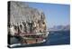 Dhow in Musandam Fjords, Oman, Middle East-Rolf Richardson-Premier Image Canvas