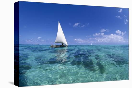 Dhow on Clear Seas-Paul Souders-Premier Image Canvas