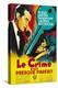 Dial M For Murder, French Movie Poster, 1954-null-Stretched Canvas
