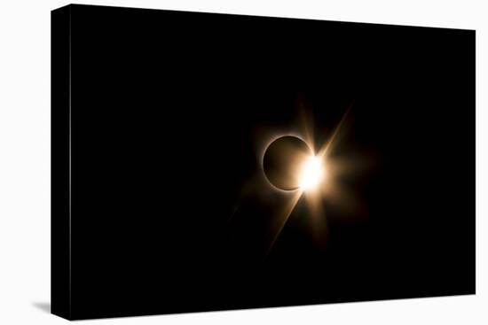 Diamond Ring Solar Eclipse August 2017, Grand Teton National Park-Vincent James-Premier Image Canvas