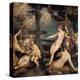 Diana and Callisto-Titian (Tiziano Vecelli)-Stretched Canvas