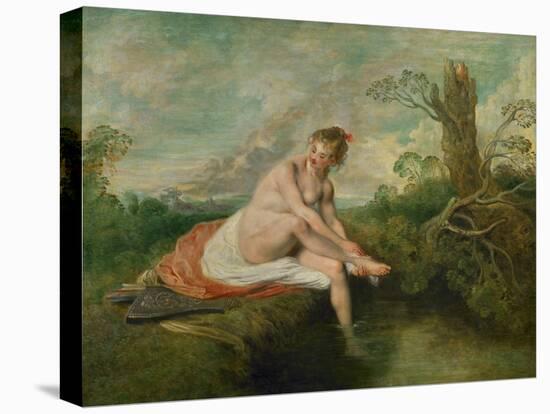 Diana Bathing-Jean Antoine Watteau-Premier Image Canvas