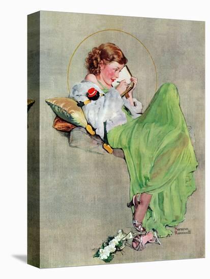 "Diary", June 17,1933-Norman Rockwell-Premier Image Canvas