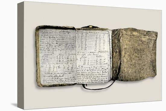 Diary Kept by William Clark of the Lewis and Clark Expedition, c.1804-1806-null-Premier Image Canvas