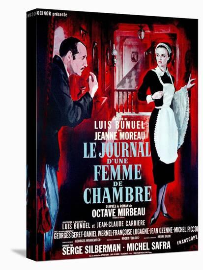 Diary of a Chambermaid, 1964, "Le Journal D'une Femme De Chambre" Directed by Luis Buñuel-null-Premier Image Canvas