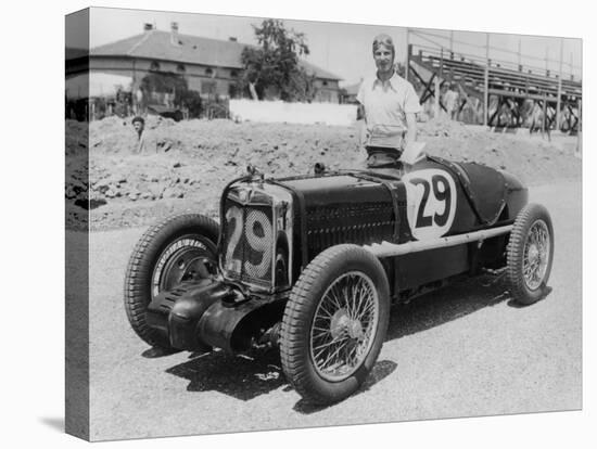 Dick Seaman with His MG K3 Magnette, 1934-null-Premier Image Canvas