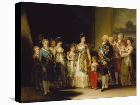 Die Familie Karls Iv. Von Spanien, 1800/1801-Francisco de Goya-Premier Image Canvas