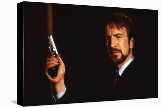 DIE HARD, 1988 directed by JOHN Mc TIERNAN Alan Rickman (photo)-null-Stretched Canvas