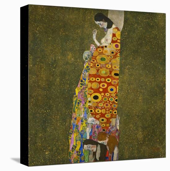 Die Hoffnung II. The Hope II. 1907-Gustav Klimt-Premier Image Canvas