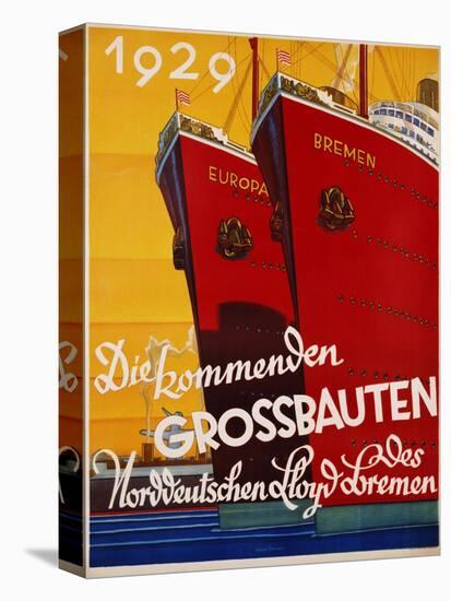 Die Kommenden Grossbauten Poster-Bernd Steiner-Premier Image Canvas