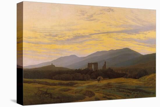 Die Ruine Eldena Im Riesengebirge, 1830/1834-Caspar David Friedrich-Premier Image Canvas