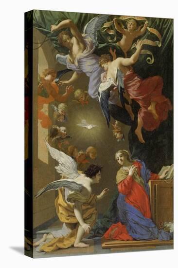 Die Verkündigung Mariae. 1650 - 1660-Simon Vouet-Premier Image Canvas
