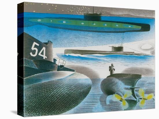 Different Aspects of Submarines, 1941-Eric Ravilious-Premier Image Canvas