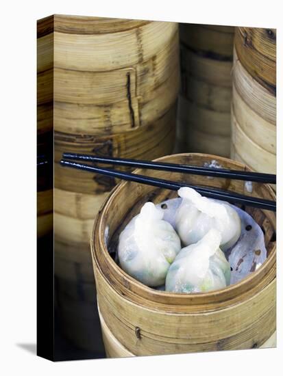 Dim Sum Preparation in a Restaurant Kitchen in Hong Kong, China, Asia-Gavin Hellier-Premier Image Canvas