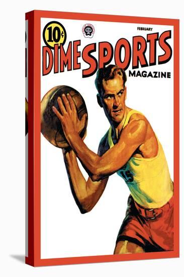 Dime Sports Magazine: Basketball-null-Stretched Canvas