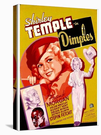 Dimples, 1936-null-Stretched Canvas